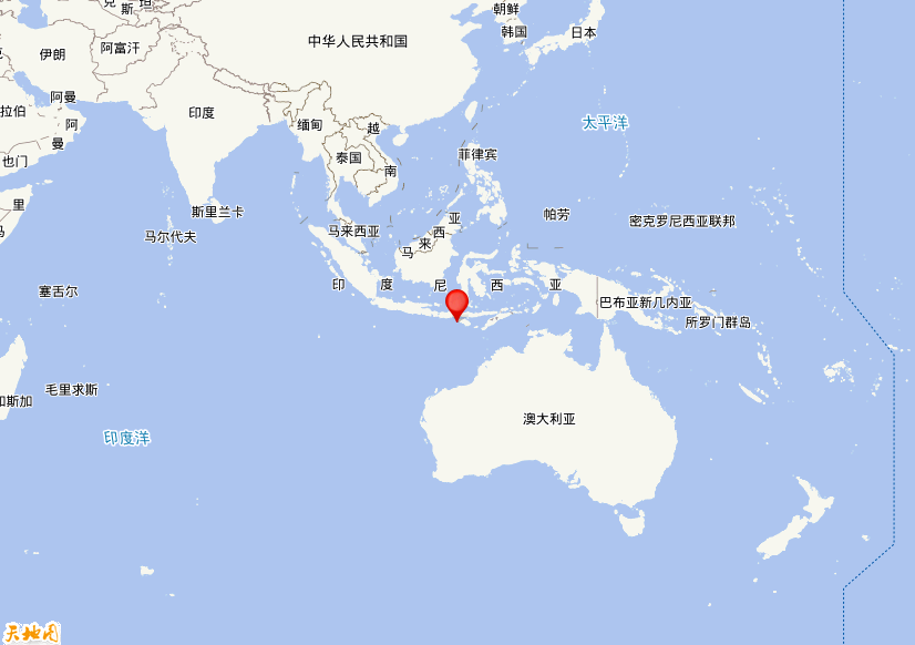 2026年10月04日06时55分，在印尼松巴哇岛南部海域发生了M 5.8级地震，震中纬度-9.85，经度119。