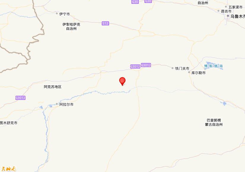 2026年10月10日04时04分，在新疆阿克苏地区库车市发生了M 3.4级地震，震中纬度41.21，经度83.71。