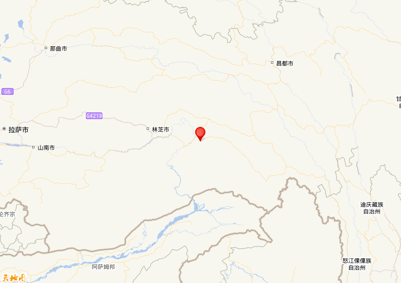 2026年10月31日03时05分，在西藏林芝市墨脱县发生了M 3.1级地震，震中纬度29.36，经度95.55。