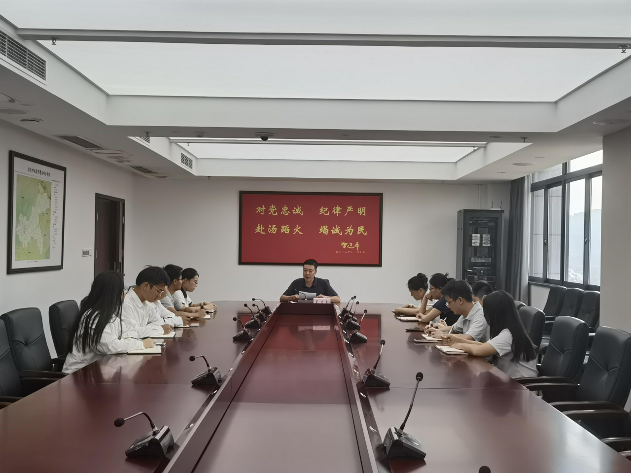 重庆市地震局开展新录（聘）用人员廉政谈话