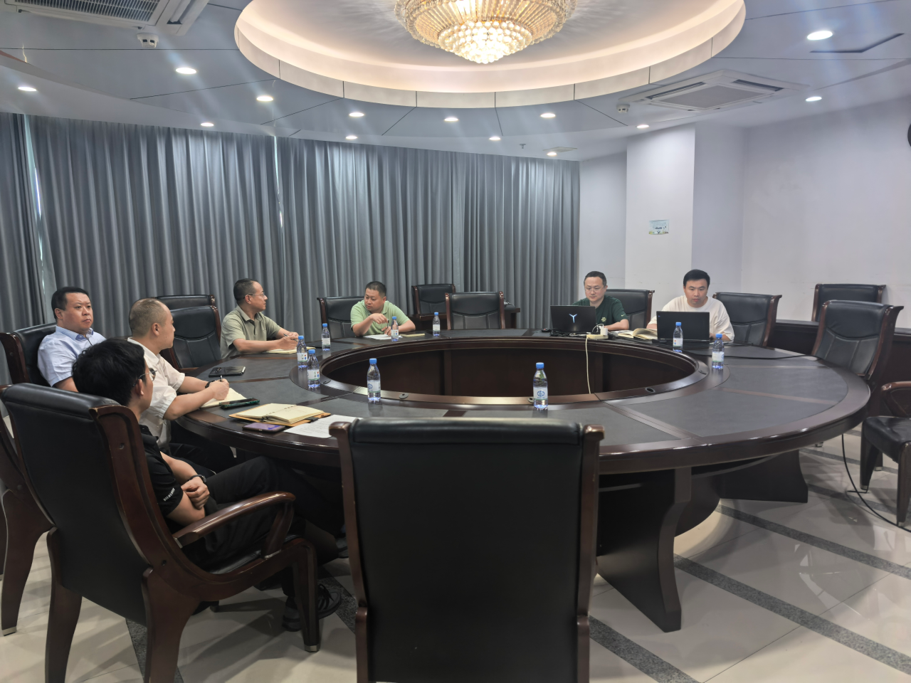 重庆市地震局到重庆市水利局开展调研交流