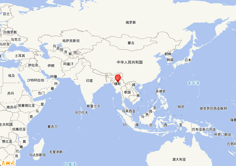 2025年03月28日14时20分，在缅甸发生了M 7.9级地震，震中纬度21.85，经度95.95。